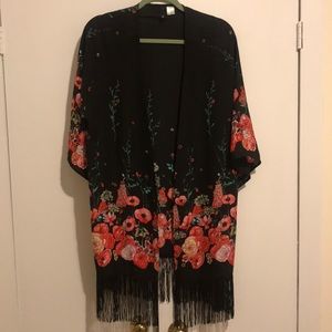 Fringe Kimono